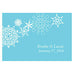 WINTER FINERY LARGE RECTANGULAR TAG - AyaZay Wedding Shoppe