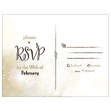FEATHER WHIMSY RSVP - AyaZay Wedding Shoppe