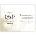 FEATHER WHIMSY RSVP - AyaZay Wedding Shoppe