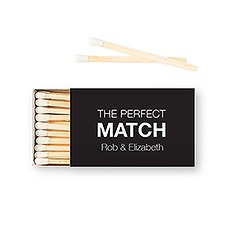 CUSTOM MATCHBOX WEDDING FAVOUR - THE PERFECT MATCH