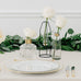 GLASS BOTTLE FLOWER VASE - ROUND
