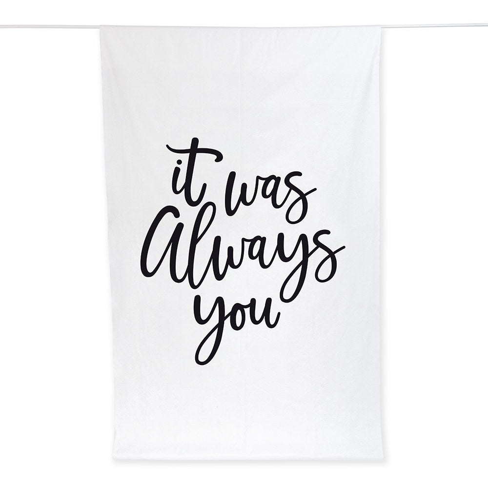 PRINTED PHOTO BACKDROP WEDDING DECORATION - ALWAYS YOU