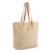 PERSONALIZED EXTRA-LARGE WOVEN STRAW TOTE BAG