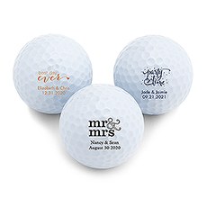 PERSONALIZED GOLF BALL FAVOR - AyaZay Wedding Shoppe