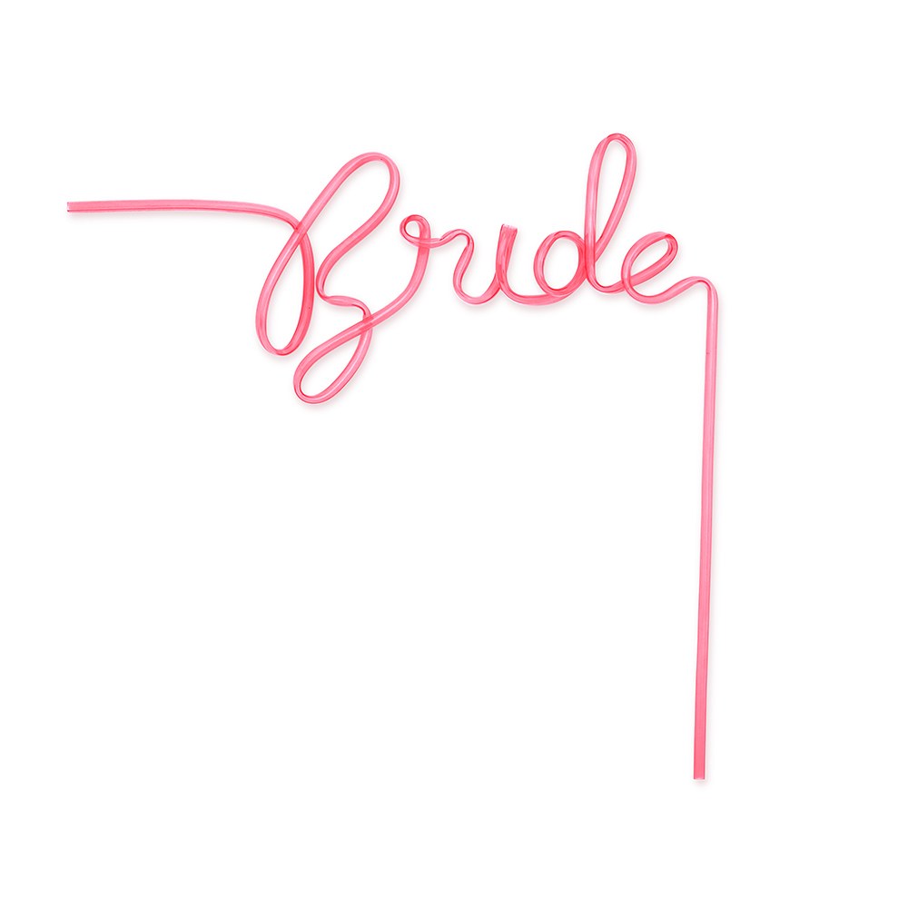 BACHELORETTE PARTY SILLY STRAW - BRIDE