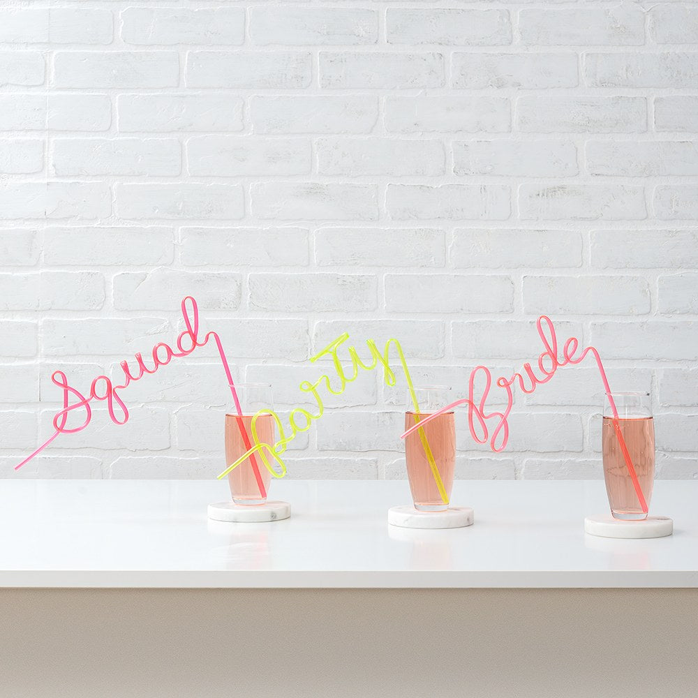BACHELORETTE PARTY SILLY STRAW - SQUAD