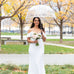 LARGE CLEAR PLASTIC BUBBLE WEDDING UMBRELLA - LOVE IS THE AIR