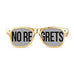 WEDDING PARTY PINHOLE SUNGLASSES - NO REGRETS