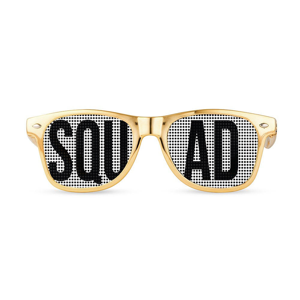 WEDDING PARTY PINHOLE SUNGLASSES - SQUAD