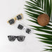 WEDDING PARTY PINHOLE SUNGLASSES - SQUAD