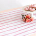 DECORATIVE PAPER RUNNER - LIGHT PINK STRIPE