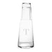 MONOGRAM ENGRAVED BEDSIDE WATER CARAFE AND GLASS SET - TRADITIONAL MONOGRAM