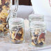 PERSONALIZED MINI GLASS BOTTLE WITH WIRE SNAP (12/pkg) - AyaZay Wedding Shoppe