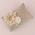 BURLAP CHIC RING PILLOW - AyaZay Wedding Shoppe