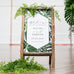 SELF STANDING CHALKBOARD SIGN WITH RUSTIC WOOD FRAME - AyaZay Wedding Shoppe