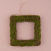 FAUX MOSS AND WICKER SQUARE FRAME - SMALL - AyaZay Wedding Shoppe