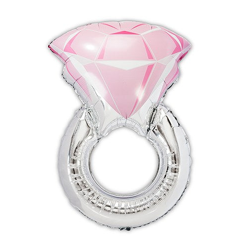 FOIL BALLOON DECORATION - DIAMOND ENGAGEMENT RING - AyaZay Wedding Shoppe