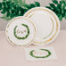 DISPOSABLE PAPER TABLEWARE SET - LOVE WREATH (SERVES 24)