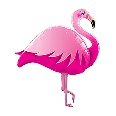 MYLAR FOIL HELIUM PARTY BALLOON DECORATION - GIANT PINK FLAMINGO - AyaZay Wedding Shoppe