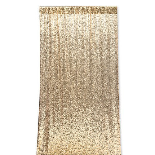 CUSTOM WEDDING PHOTO BACKDROP DECORATION - GOLD SEQUIN - AyaZay Wedding Shoppe