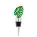 GREEN TROPICAL LEAF BOTTLE STOPPER - AyaZay Wedding Shoppe