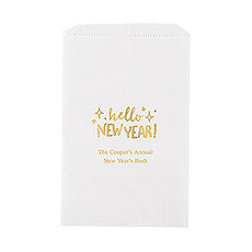 HELLO NEW YEAR! FLAT POCKET STYLE GOODIE BAG - AyaZay Wedding Shoppe