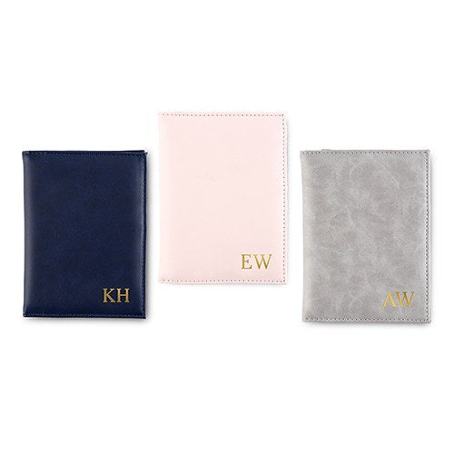 Personalized Passport Cover - vegan leather