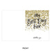 SPARKLE THANK YOU CARD WITH FOLD - AyaZay Wedding Shoppe