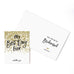 SPARKLE THANK YOU CARD WITH FOLD - AyaZay Wedding Shoppe