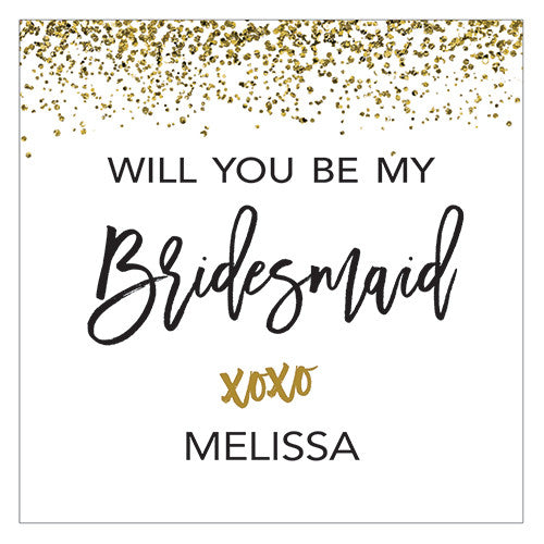 SPARKLE SQUARE TAG - AyaZay Wedding Shoppe