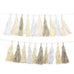 TISSUE PAPER TASSEL GARLAND - PASTEL ASSORTMENT - AyaZay Wedding Shoppe