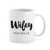 PERSONALIZED COFFEE MUG - WIFEY - AyaZay Wedding Shoppe