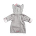 ANIMAL FACE HOODED BATHROBE - GREY ELEPHANT - AyaZay Wedding Shoppe