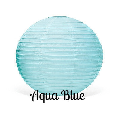 MEDIUM (16 in.) ROUND PAPER LANTERN - AyaZay Wedding Shoppe