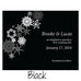 WINTER FINERY SAVE THE DATE CARD - AyaZay Wedding Shoppe