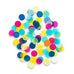 BRIGHT SUMMER MIX JUMBO PARTY CONFETTI - PINK, GREEN, BLUE - AyaZay Wedding Shoppe