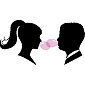 SWEET SILHOUETTES SMALL STICKER - AyaZay Wedding Shoppe
