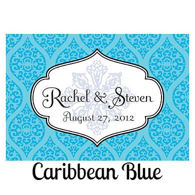 MOROCCAN LARGE RECTANGULAR TAG - AyaZay Wedding Shoppe