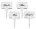 "CINQ A SEPT" GOURMET CHEESE MARKERS (SET OF 4) PARTY FAVOUR - AyaZay Wedding Shoppe