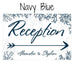 REEF CORAL DIRECTIONAL SIGN - AyaZay Wedding Shoppe