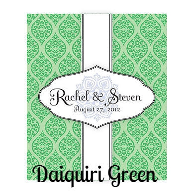 MOROCCAN RECTANGULAR LABEL - AyaZay Wedding Shoppe