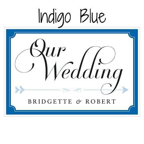 EXPRESSIONS WEDDING DIRECTIONAL SIGN - AyaZay Wedding Shoppe