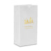 CHRISTMAS PINE TREES BLOCK BOTTOM GUSSET PAPER GOODIE BAGS