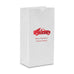 CHRISTMAS TRUCK BLOCK BOTTOM GUSSET PAPER GOODIE BAGS