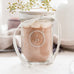 GLASS MASON JAR WITH SILVER LID FAVOUR (12/pkg) - AyaZay Wedding Shoppe