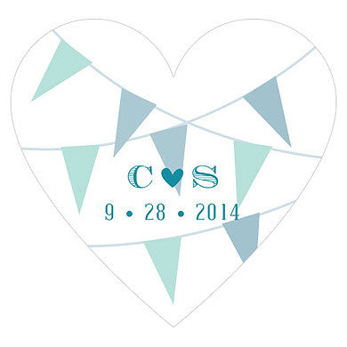 HOMESPUN CHARM STICKER STICKER - AyaZay Wedding Shoppe