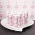 "CANDY STRIPE" PERSONALIZED LIP BALMS (12/pkg) - AyaZay Wedding Shoppe