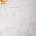 HUGS, KISSES & MERRY WISHES FLAT POCKET STYLE GOODIE BAG