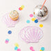 MERMAID SEASHELL PAPER PARTY NAPKINS - SET OF 20