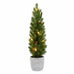 NORDIC 17" LED FAUX MINI POTTED PINE TREE